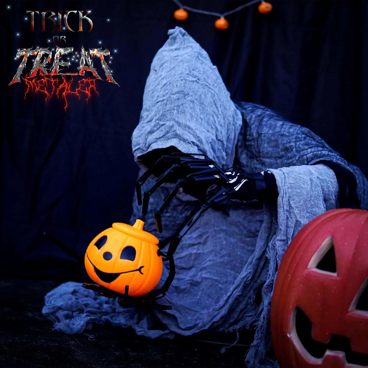 ہالووین آرٹیکولیٹڈ فنگرز تمام انگلیوں کے سائز میں فٹ بیٹھتی ہیں۔