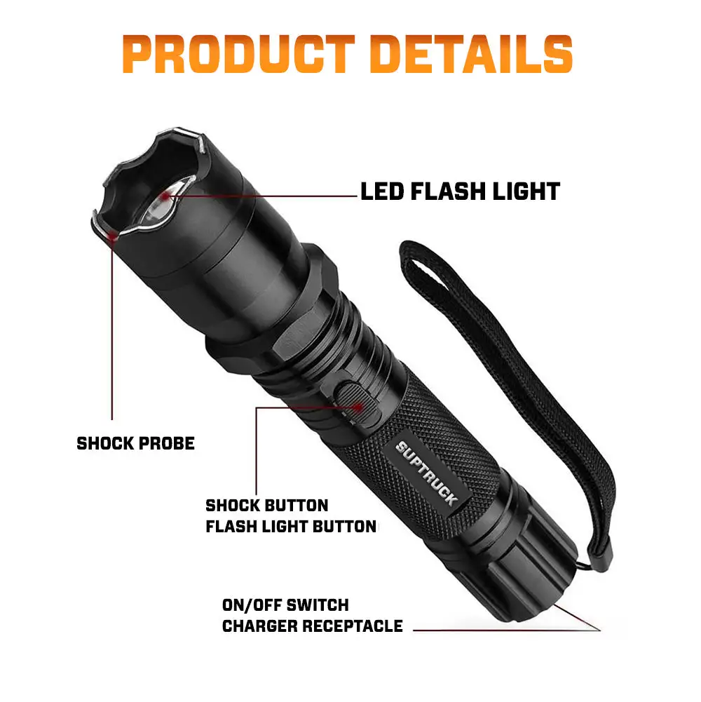 SUPTRUCK™ Flash Power X95 Hi-Tech Flashlight
