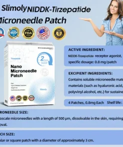 Slimoly® NIDDK-𝑻𝒊𝒓𝒛𝒆𝒑𝒂𝒕𝒊𝒅𝒆 Nano 𝑴𝒊𝒄𝒓𝒐𝒏𝒆𝒆𝒅𝒍𝒆 𝑷𝒂𝒕𝒄𝒉