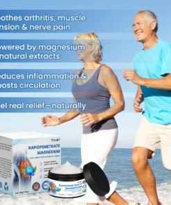 Timilk® RapidPenetrate Magnesium Deep-Absorption Pain Relief Cream