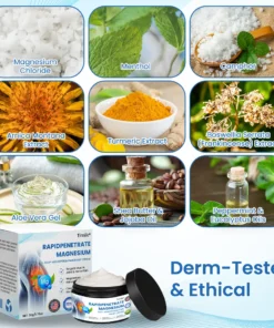 Timilk® RapidPenetrate Magnesium Deep-Absorption Pain Relief Cream