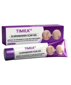Timilk® ScarVanisher Scar Gel جو 2 ہفتوں میں نشانات اور اسٹریچ مارکس کو واضح طور پر کم کرتا ہے
