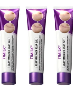 Timilk® ScarVanisher Scar Gel جو 2 ہفتوں میں نشانات اور اسٹریچ مارکس کو واضح طور پر کم کرتا ہے