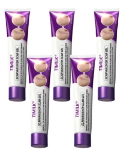 Timilk® ScarVanisher Scar Gel جو 2 ہفتوں میں نشانات اور اسٹریچ مارکس کو واضح طور پر کم کرتا ہے