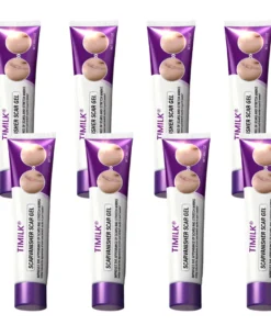 Timilk® ScarVanisher Scar Gel جو 2 ہفتوں میں نشانات اور اسٹریچ مارکس کو واضح طور پر کم کرتا ہے