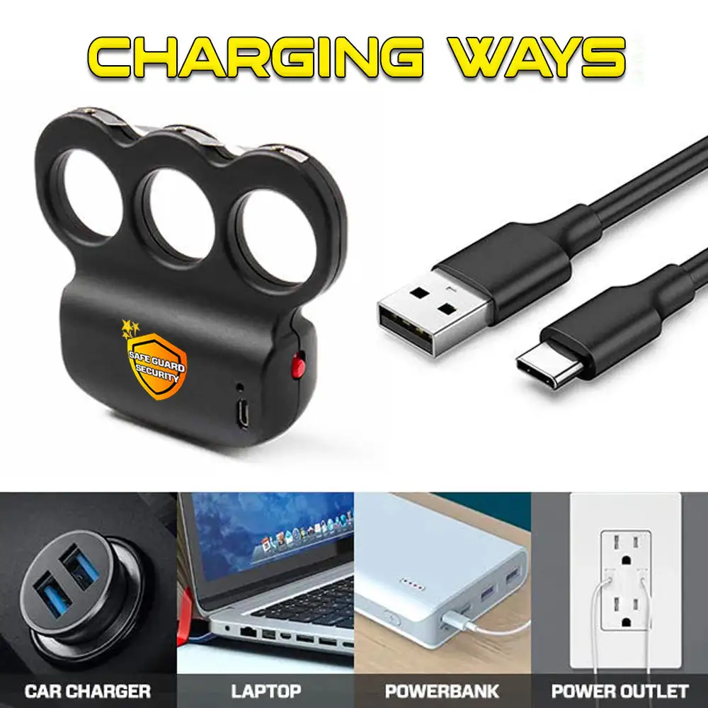 VOLTGRIP™ انتہائی 50,000,000 Knuckle Stun Ring