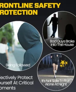 VOLTIC V77 3in1 Stun & Flashlight & Alarm Car Keychain