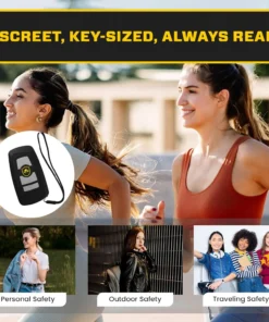 VOLTIC V77 3in1 Stun & Flashlight & Alarm Car Keychain