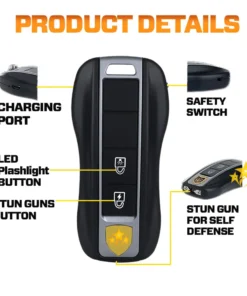 VOLTKEY V80 Stun Flashlight Car Key