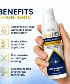 AEXZR® Skin Tag Cryo Treatment Spray
