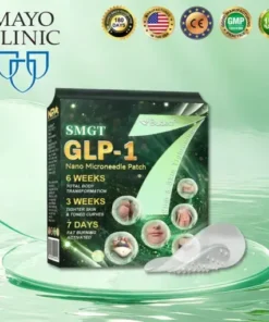 Buildleaf® SMGT-GLP-1 Nano Microneedle Patch with Collagen Peptides &Matrixyl 3000