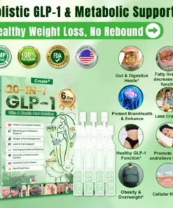 Croaie® 𝗚𝗟𝗣-𝟭 𝟐𝟎-𝐢𝐧-𝟏 𝐒𝐥𝐢𝐦 & 𝐇𝐞𝐚𝐥𝐭𝐡 𝐎𝐫𝐚𝐥 𝐒𝐨𝐥𝐮𝐭𝐢𝐨𝐧