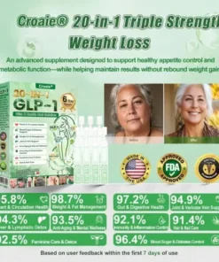 Croaie® 𝗚𝗟𝗣-𝟭 𝟐𝟎-𝐢𝐧-𝟏 𝐒𝐥𝐢𝐦 & 𝐇𝐞𝐚𝐥𝐭𝐡 𝐎𝐫𝐚𝐥 𝐒𝐨𝐥𝐮𝐭𝐢𝐨𝐧