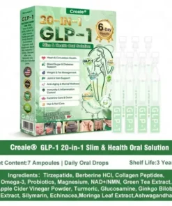 Croaie® 𝗚𝗟𝗣-𝟭 𝟐𝟎-𝐢𝐧-𝟏 𝐒𝐥𝐢𝐦 & 𝐇𝐞𝐚𝐥𝐭𝐡 𝐎𝐫𝐚𝐥 𝐒𝐨𝐥𝐮𝐭𝐢𝐨𝐧