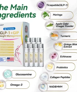 Croaie® Telportide Oral Solution, GIP and GLP-1 Dual-Action Weight Loss Solution