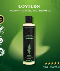 LOVILDS® Rosemary Hydrolyzed Keratin Shampoo