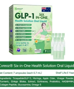 CVREOZ® ①𝐺𝐿𝑃-𝟏 𝐒𝐢𝐱 𝐢𝐧 𝑶𝐧𝐞 𝐇𝐞𝐚𝐥𝐭𝐡 𝐒𝐨𝐥𝐮𝐭𝐢𝐨𝐧 𝐎𝐫𝐚𝐥 𝐋𝐢𝐪𝐮𝐢𝐝