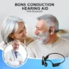 Cougex Bone Conduction Smart Hearing Aid Bluetooth Earphones
