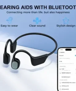 Cougex Bone Conduction Smart Hearing Aid Bluetooth Earphones