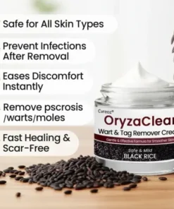 Cvreoz® OryzaClear Black Rice Botanical Keratin-Softening Cream