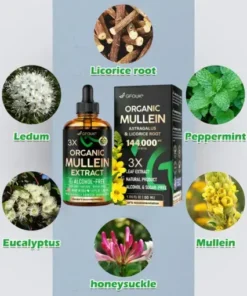 GFOUK® 3X Concentrated Mullein Lung Cleanse Drops