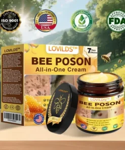 LOVILDS™ 𝐁𝐞𝐞 Poison 𝐀𝐥𝐥-𝐢𝐧-𝐎𝐧𝐞 𝐂𝐫𝐞𝐚𝐦