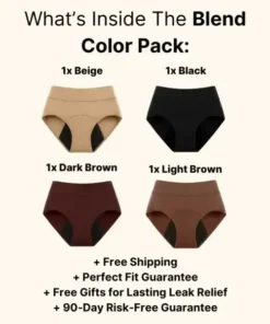 NESLEMY™ 100% Leak-Proof Underwear 4-pack