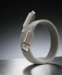 QIAWI™ Magnetic Anti-Tangle Charging Cable