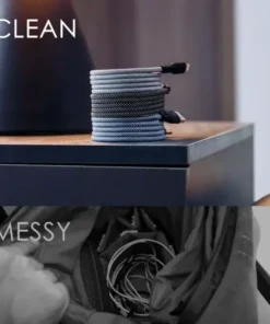 QIAWI™ Magnetic Anti-Tangle Charging Cable