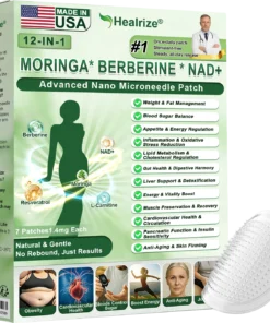 H𝐞a𝐥r𝐢z𝐞® 1𝟐-𝐈N-1 M𝐨r𝐢n𝐠a * B𝐞r𝐛e𝐫i𝐧e * N𝐀D+ 𝐀d𝐯a𝐧c𝐞d N𝐚n𝐨 𝐌i𝐜r𝐨n𝐞e𝐝l𝐞 𝐏a𝐭c𝐡