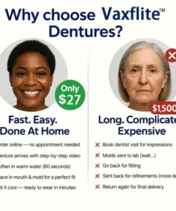 NESLEMY™ Custom-Fit Functional Dentures – Perfectly Fitted in Minutes at Home