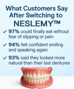 NESLEMY™ Custom-Fit Functional Dentures – Perfectly Fitted in Minutes at Home